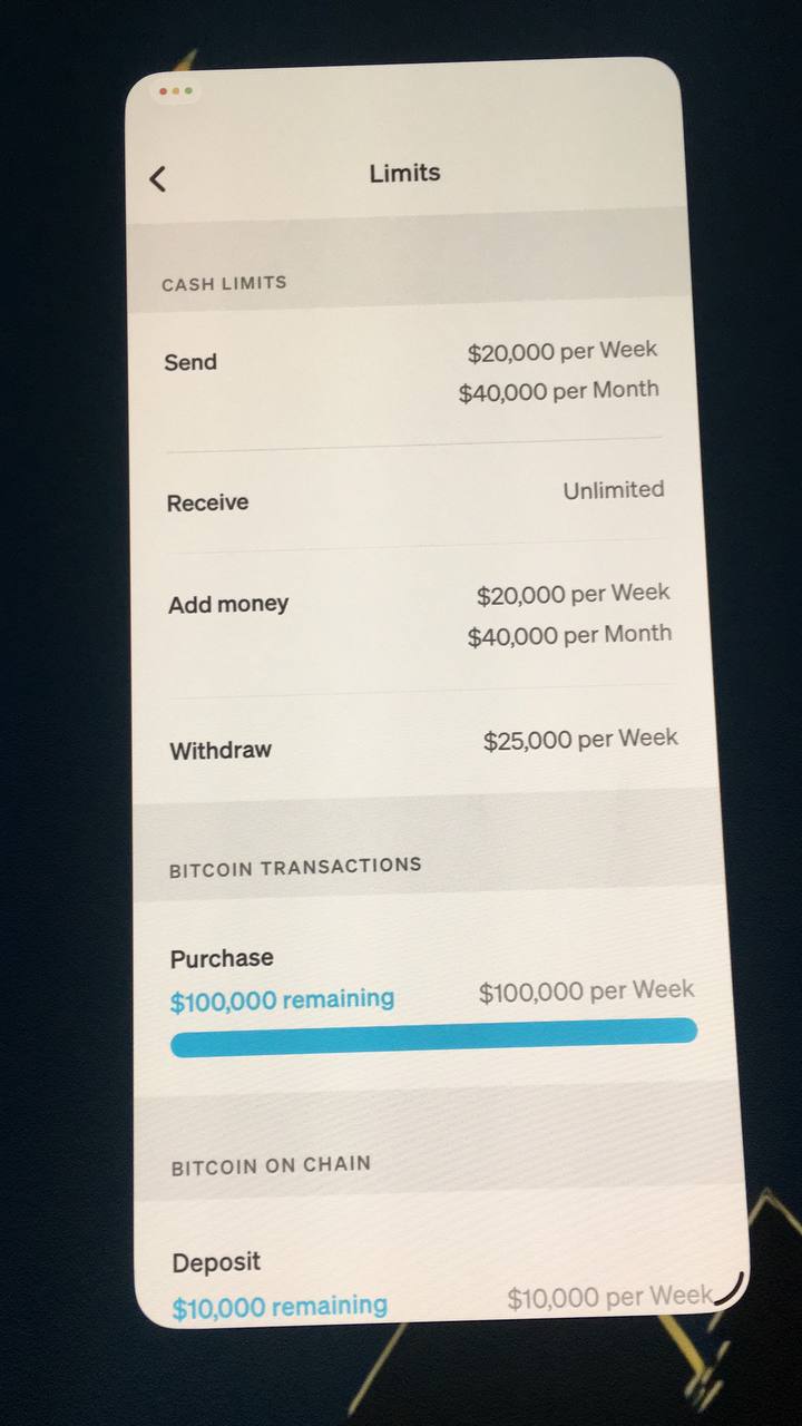 AGED 20K LIMIT CASH APP AVAILABLE IN STOCK RN Slide 1
