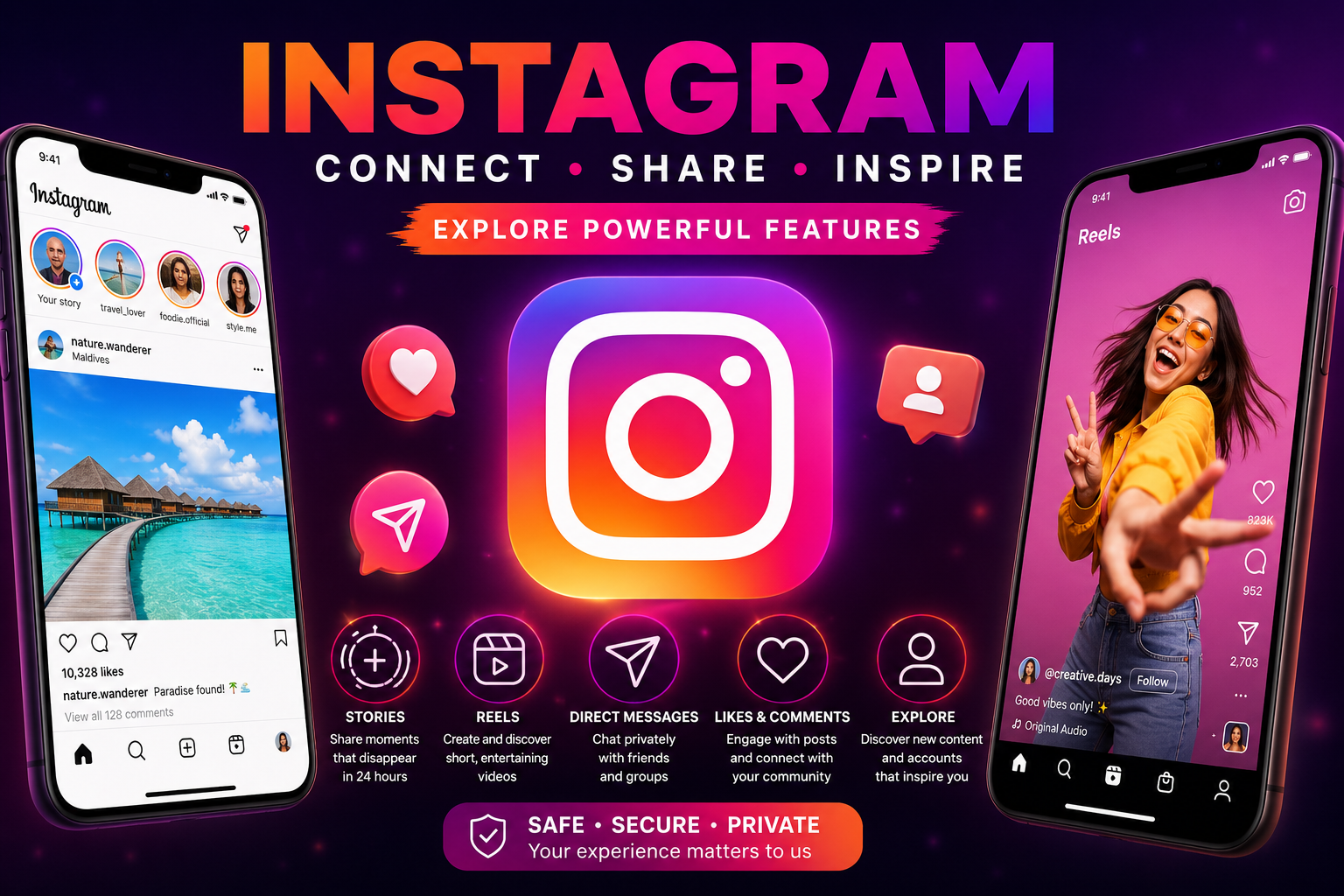 INSTAGRAM ACCOUNTS Slide 1