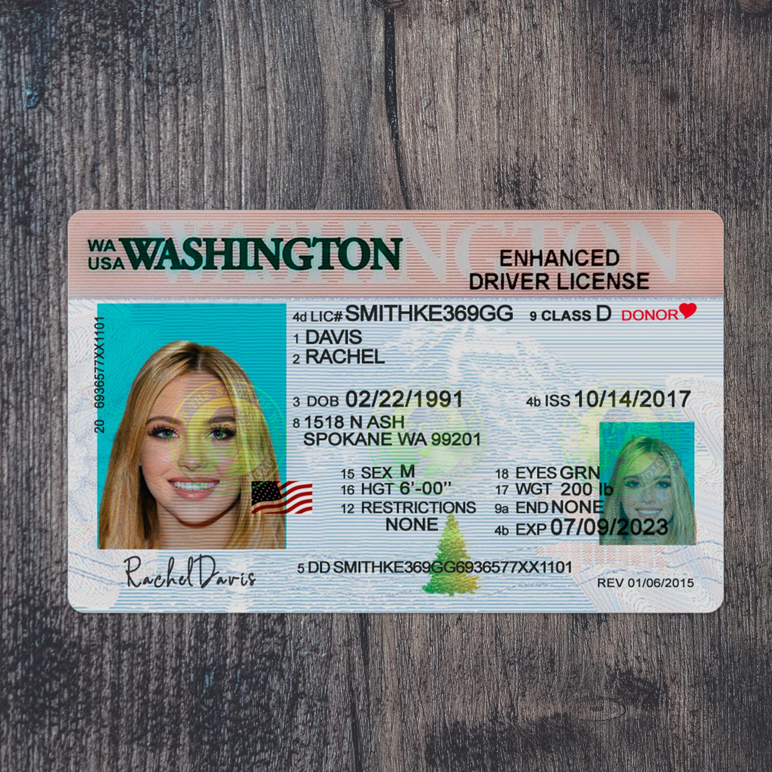 Washington DL PSD Template Slide 1