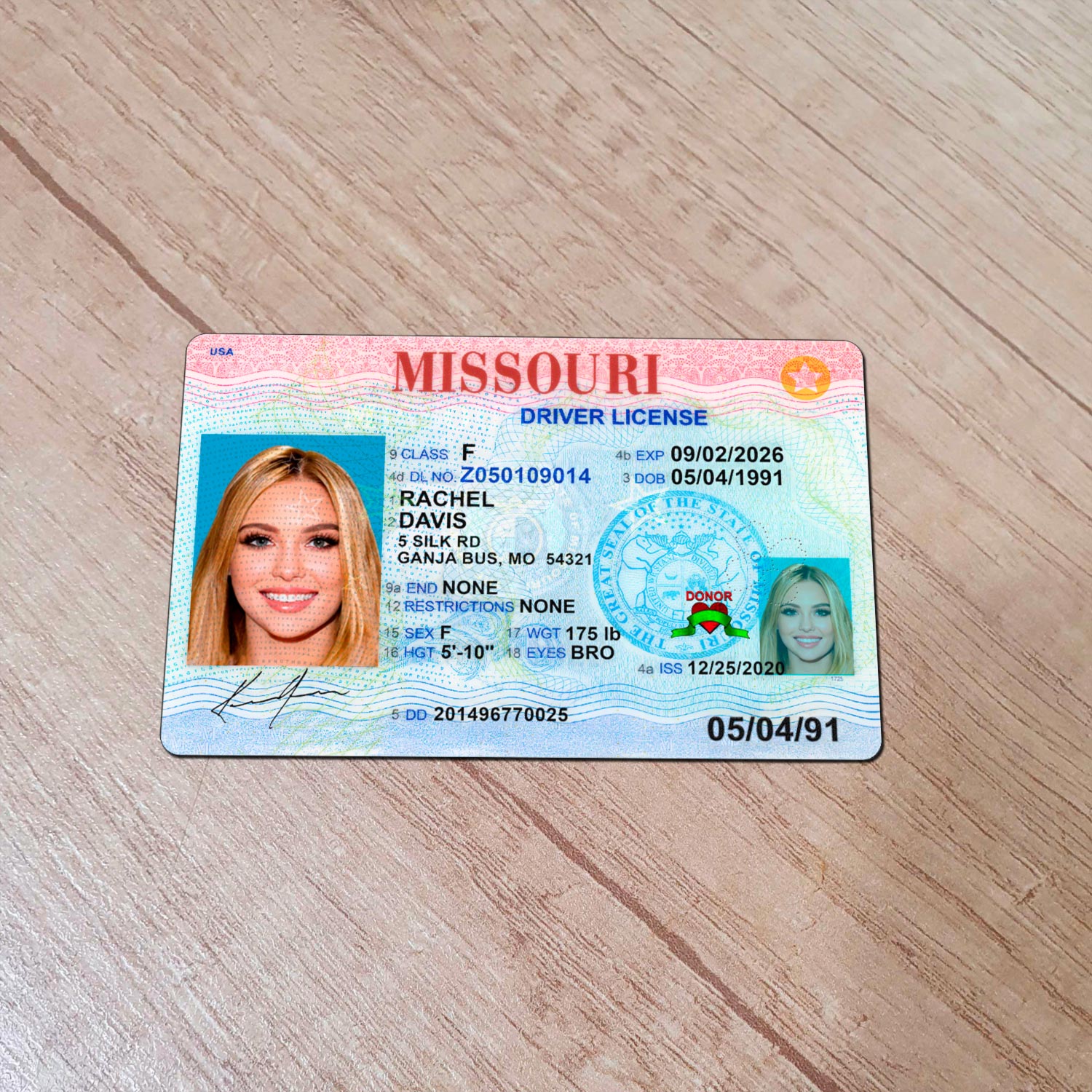 Missouri DL PSD Template Slide 1